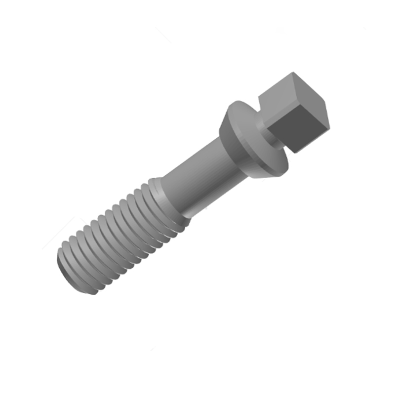 60 ° kepala bolt tumpul kepala