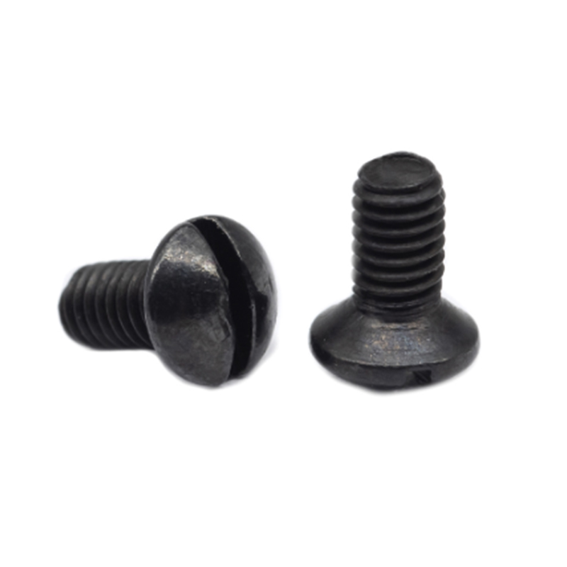 80 ° slotted countersunk dibangkitkan skru kepala dipenggal