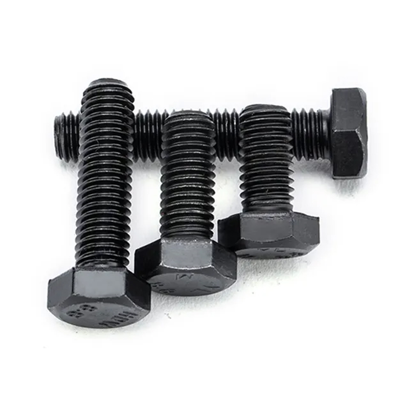 Black Oxide Hex Bolt dengan mesin basuh musim bunga