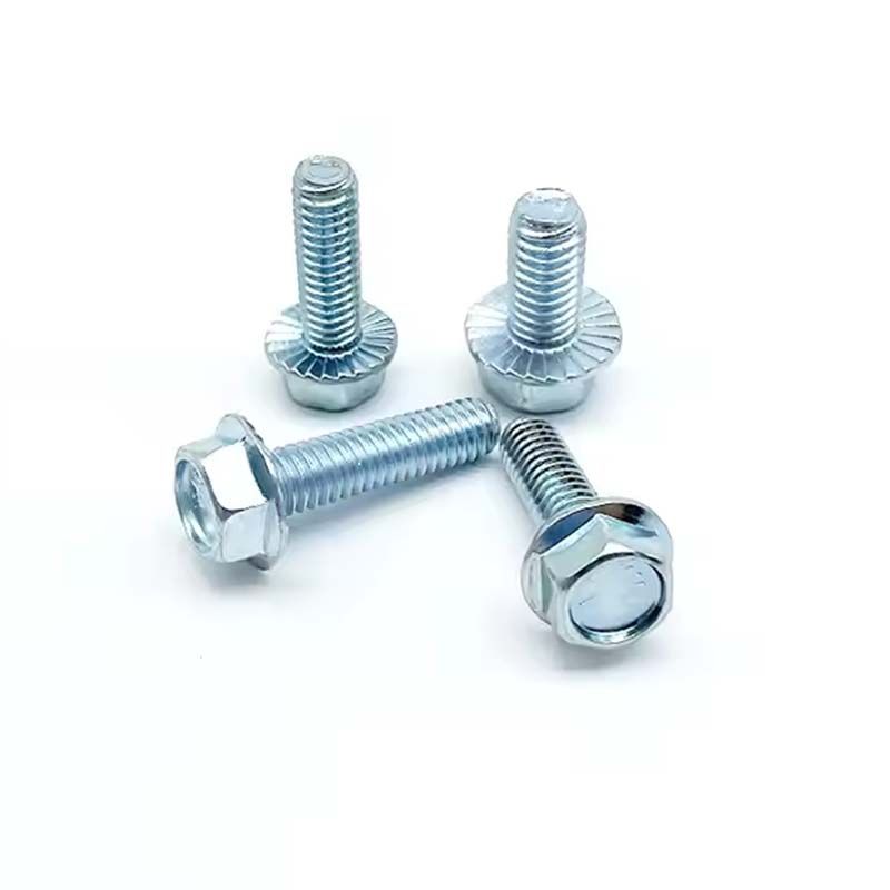 Bolt flange bersalut zink keluli karbon