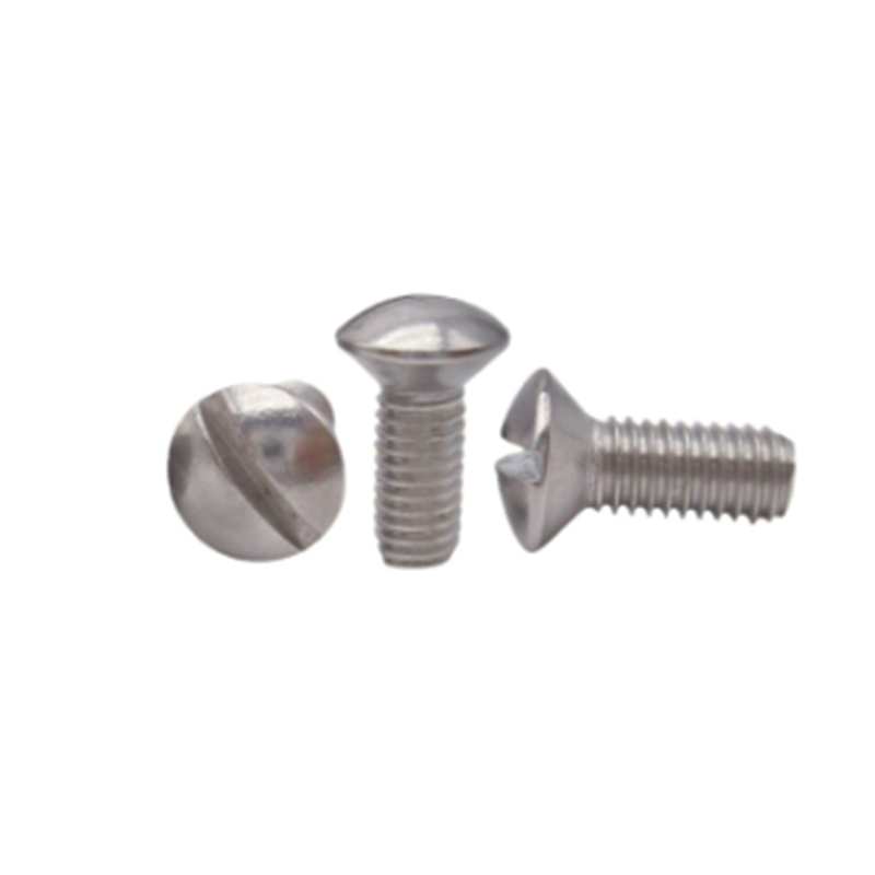 Slotted slotted screws kepala yang dibangkitkan