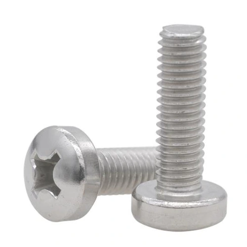 Cross Crossed Riseed Cheese Head Screws-Type H