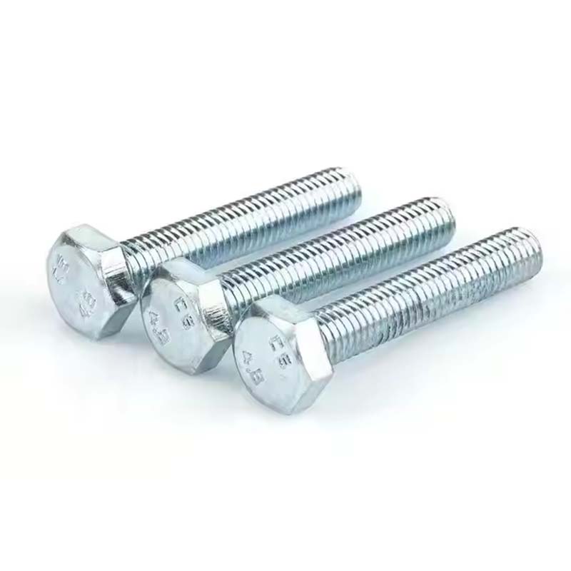 Gred 4.8 zink bersalut heksagon bolt