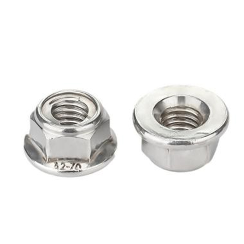 Hex Flange Self mengunci kacang