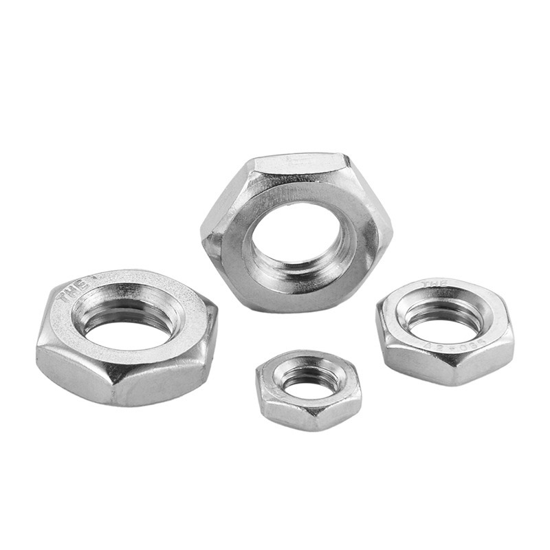 Hexagon kacang rata tambahan dengan benang padang halus