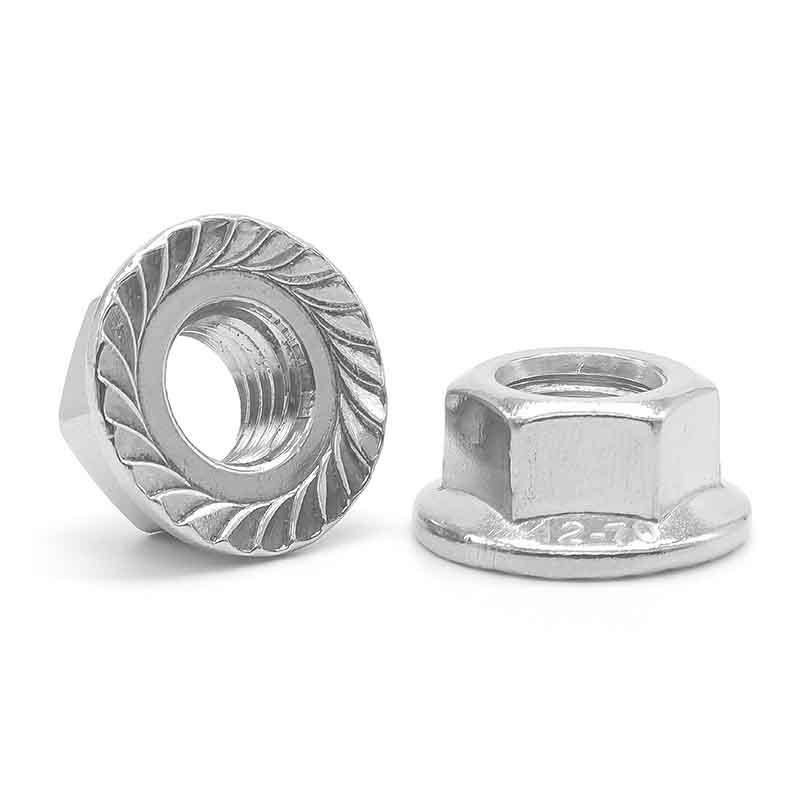 Kacang flange hexagon untuk bangunan perindustrian