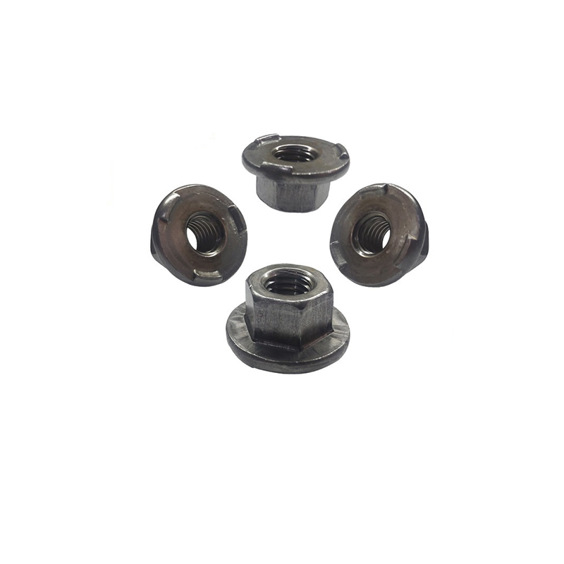 Kecekapan tinggi Hex Weld Lock Nuts dengan Flange