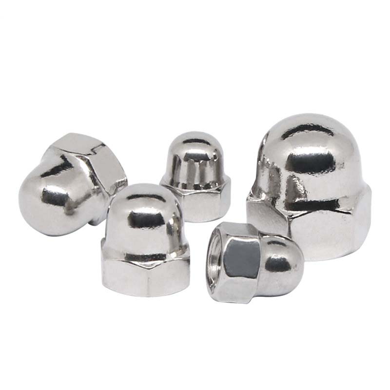 Kekuatan tinggi Hexagon Domed Cap Nuts