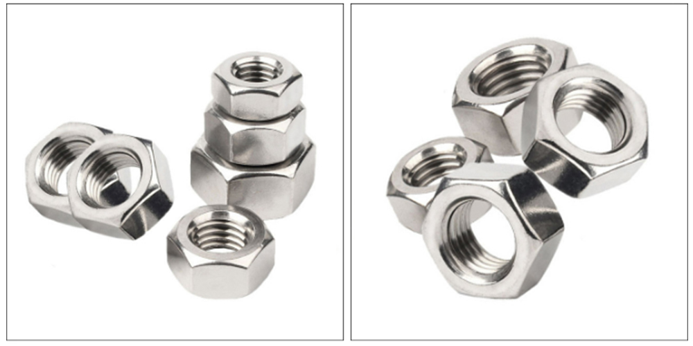 Heavy Hex Jam Nuts