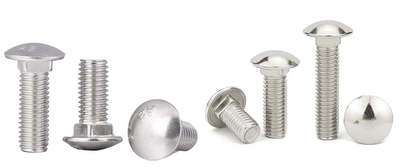 Mushroom head square neck bolt