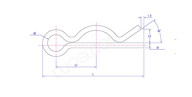 Elastic Pin Lock