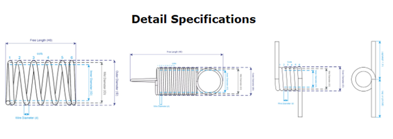 High Tensile Stretching Spring