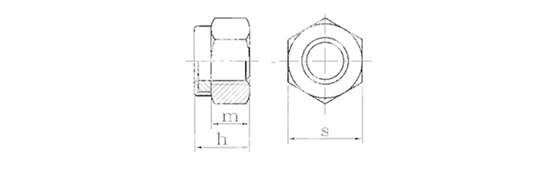 Metric Nylon Lock Nut