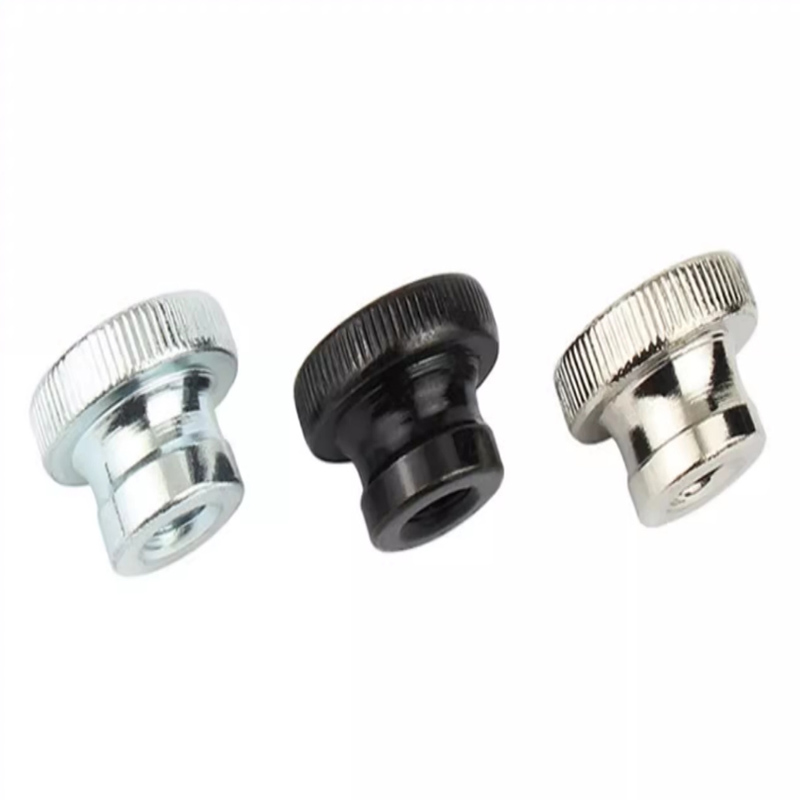 High Collar Knurled Rolling Nut