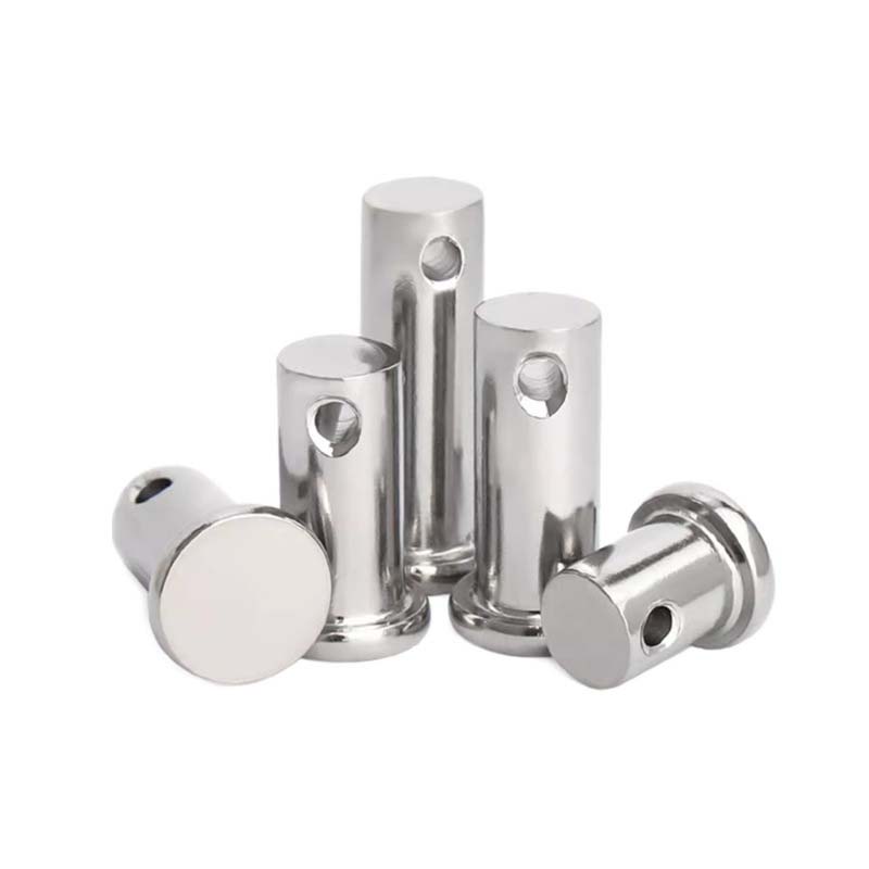 Pin metrik clevis dengan kepala
