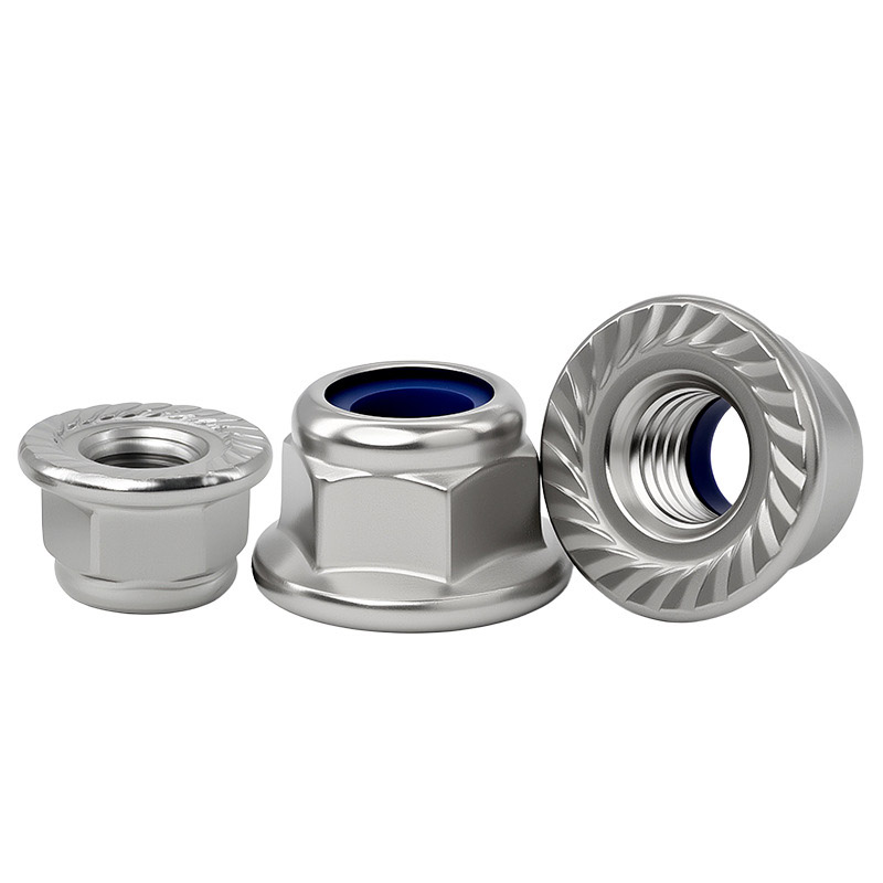 Kacang Heksagon Jenis Tork Lazim dengan Bebibir