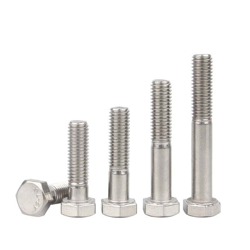 Dikurangkan bolt kepala shank hexagon