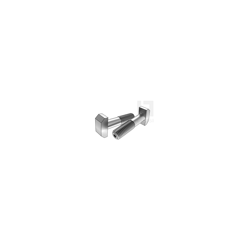 Dikurangkan bolt shank t dengan lubang