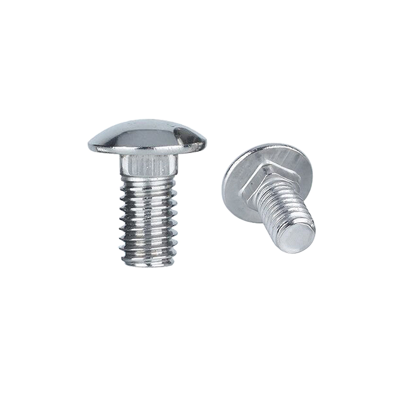 Bolt leher ribbed kepala bulat