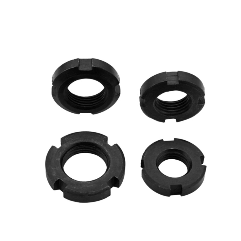 Shakeproof slotted mengunci kacang bulat