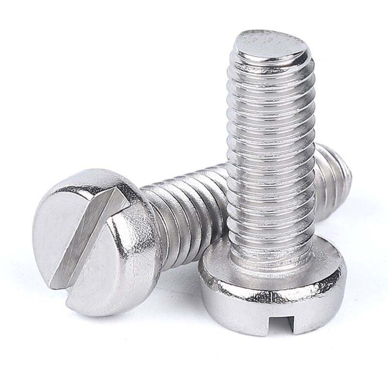 Skru kepala keju slotted