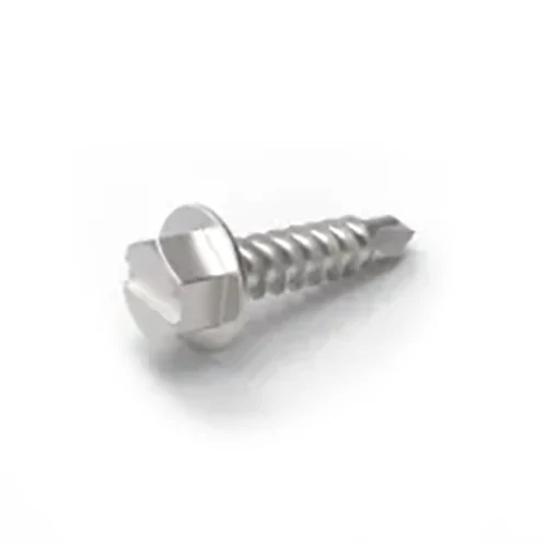 Slotted Hex Head sendiri mengorek skru dengan kolar