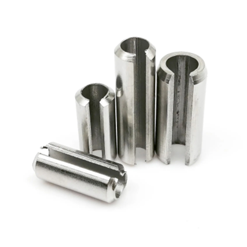 Keluli musim bunga slotted pin elastik