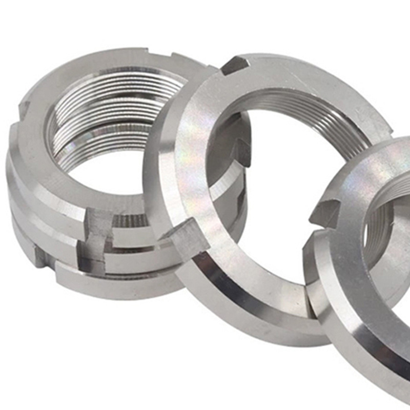 Thread Bearing Slotted Lock Nuts